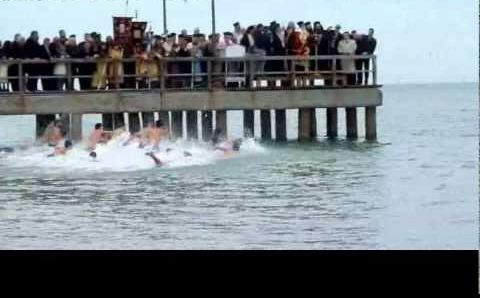 Кос, Январь: Θεοφάνια Παραλία Κατερίνης 06/01/2011