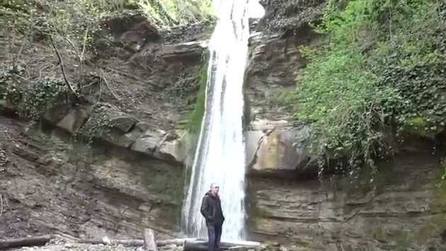 Прогулка на водопад "Шапсуг" в долине реки Аше. Сочи, Лазаревское. Апрель 2015 год. SOCHI RUSSIA