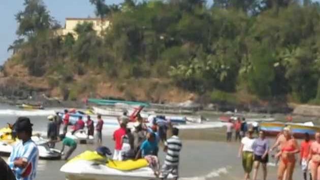 Гоа Бага пляж январь 2012