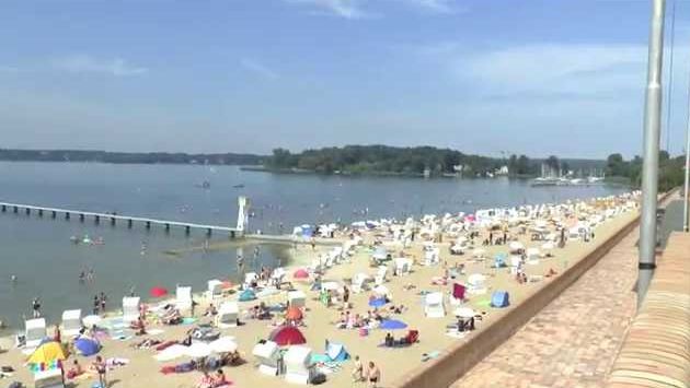 Германия, Август: Strandbad Wannsee Berlin