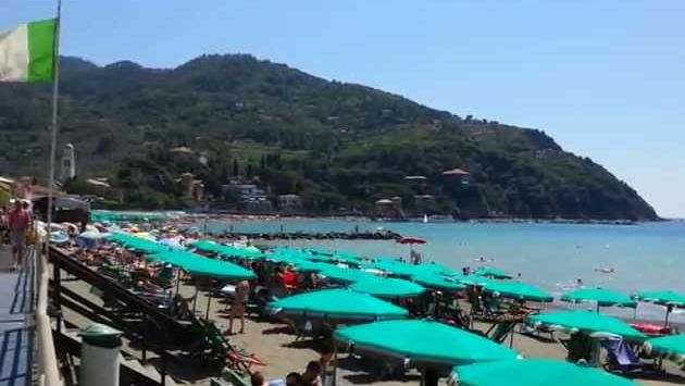 Август в Италии: Levanto A day in a sunny august
