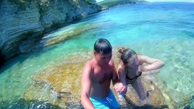 Греция, остров Корфу, июнь 2017. Greece, Corfu Island, June 2017. Karina hotel. Eken. Full HD.