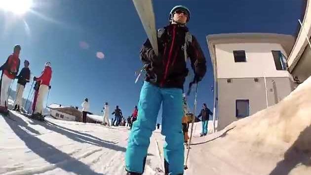 Австрия: Spring skiing in Austria, Schatzberg - march 2014 - GoPro Hero 2
