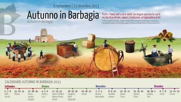 Сентябрь на Сардинии: Autunno in Barbagia 2013