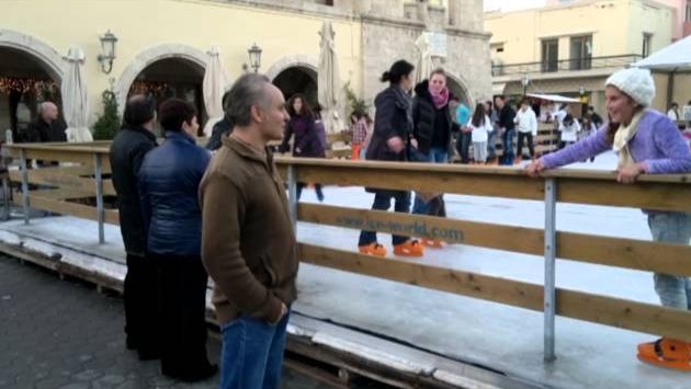Кос в декабре: Christmas in Kos (2012) - Ice Rink
