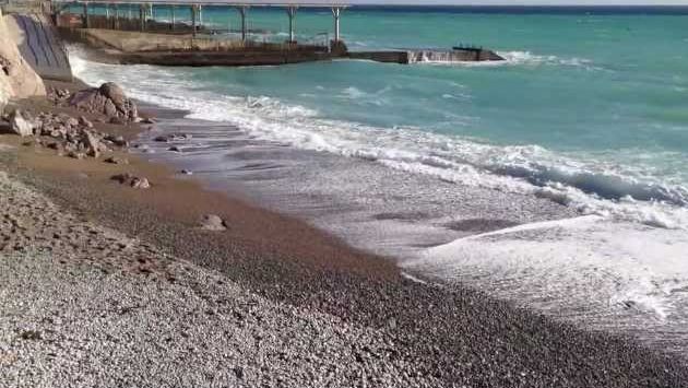 Январь, Крым: Море Ай-Петри