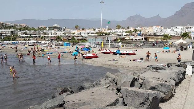 Июль, Тенерифе: Playa De Fanabe Beach - Costa Adeje - Tenerife - July 2017