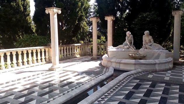 Крым, Алушта, Партенит, парк Айвазовского, Парадиз, июнь 2017