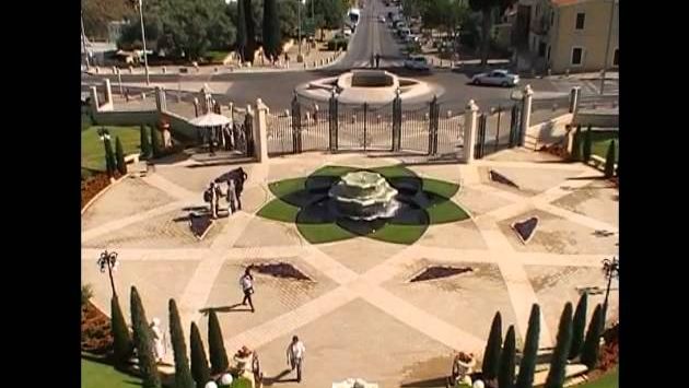 Израиль, Апрель: Хайфа, Бахайские сады