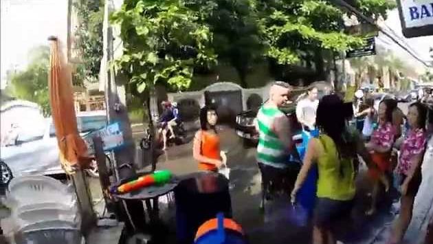 Паттайя: Songkran water festival Pattaya Thailand in April