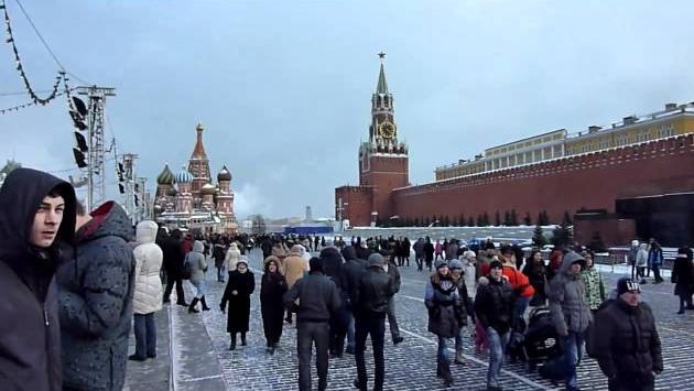 Красная площадь. 6 марта