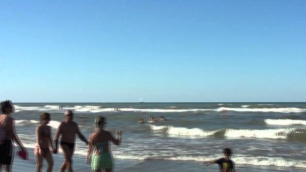 Римини в июне: Beach Rimini