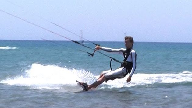 Июнь, Родос: Kitesurfing and Windsurfing - Prasonisi, Rhodes