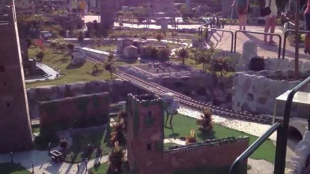 Римини в августе: Парк "Италия в миниатюре".