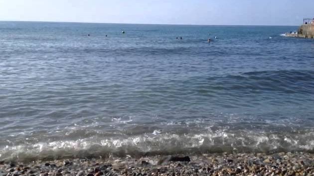 ЦВМиР МВД России "Сосновый", пляж, октябрь 2012 г.