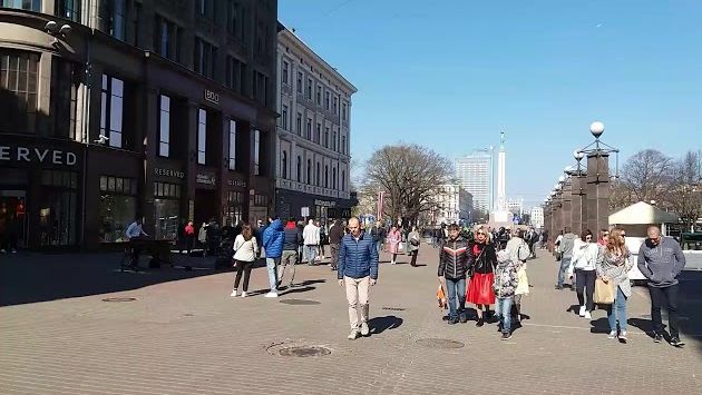 Рига. Апрель. 2019. RĪGA. Latvia.