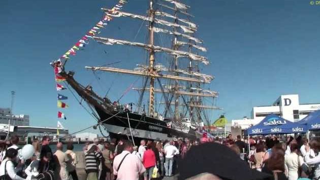 Барк "Крузенштерн", Морские дни в Таллине, Июль 2011 года.