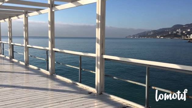 Массандровский пляж, Ялта. февраль 2015