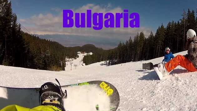 Болгария, Март: GoPro HD Hero 2 - Bansko March 2012