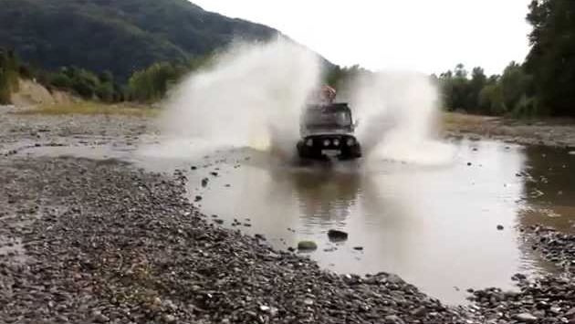 Июль, Лазаревское: Джиппинг Лазаревское 2011 "Долина реки АШЕ"