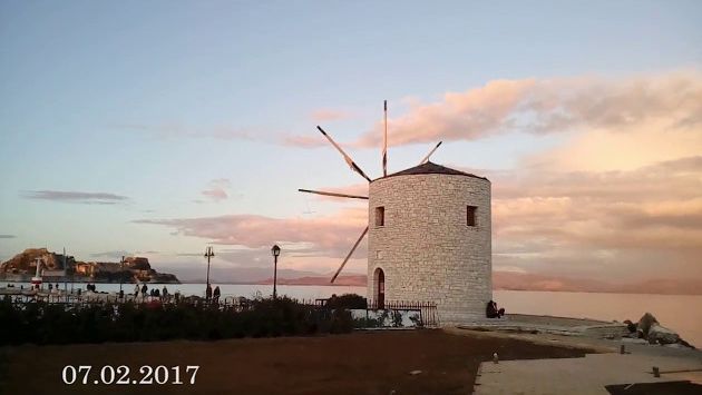 Февраль, Корфу: Corfu, Anemomilos Feb.2017