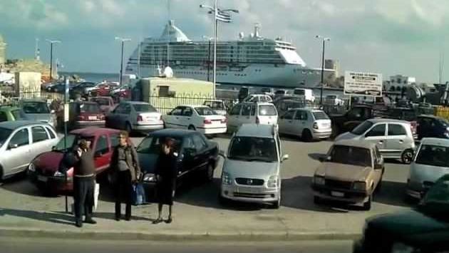 Ноябрь, Родос: Cruising to Rhodes Greece, November 2011