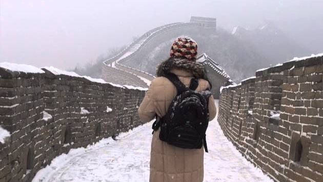 Февраль, Пекин: Great Wall of China, Beijing - Winter is the best time to visit China!