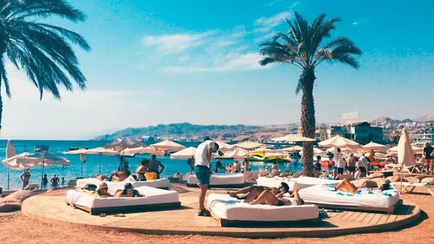 Эйлат в ноябре погода Красное море / Израиль