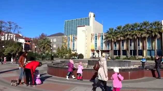 Выходной день в декабре. Лазаревкое. Lazarevskoe - SOCHI - RUSSIA