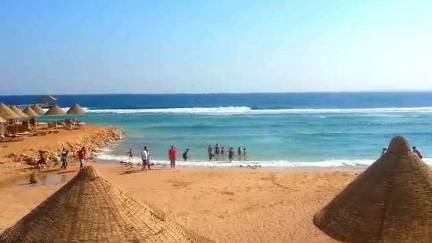 Египет в феврале: The beach of the «Radisson Blue Resort» Sharm El Sheikh, Egypt