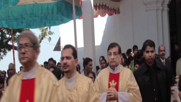 Январь, Гоа: Three Kings Feast 6th jan 2012 in Cansaulim Goa part 01