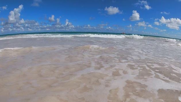 Атлантический океан, пляж Баваро, Пунта Кана