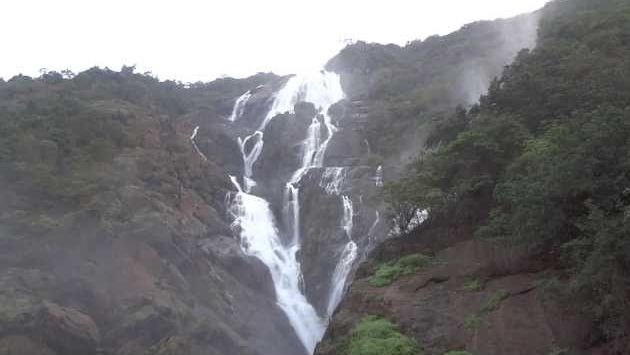 Гоа, Сентябрь: Dudhsagar Falls_1st September 2013