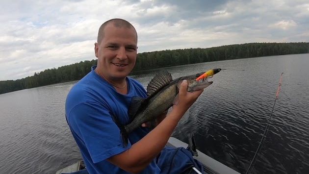 Озеро Сандал. Карелия. Рыбалка.#Vladimir_ribachok #карелия #рыбалкавкарелии #озеросандал #судак