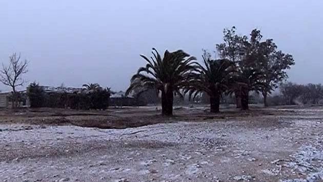 Февраль, Халкидики: Снег в Греции