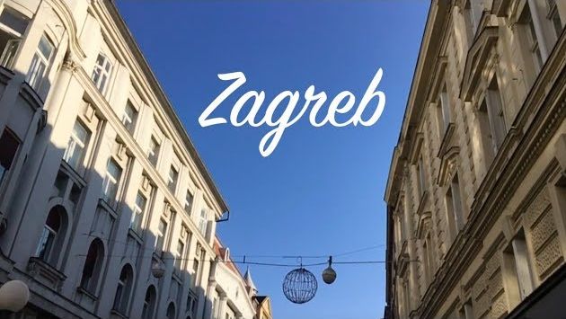 Январь: Zagreb, Croatia - January 2018