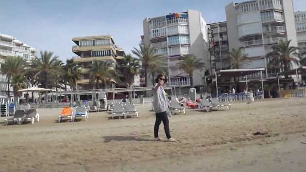 Октябрь на Коста Дораде: salou beach 2013