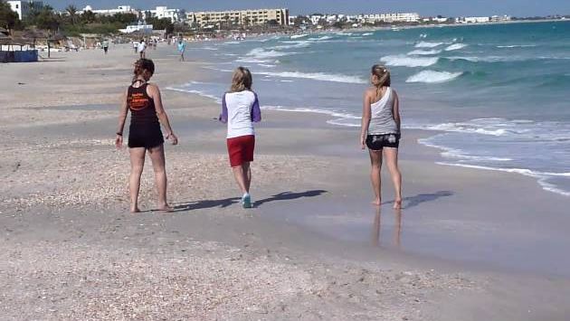 Ноябрь в Тунисе: Tunesien Mahdia Beach 2010 November