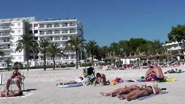 Майорка в октябре: Port Alcudia Beach, Majorca October 2012