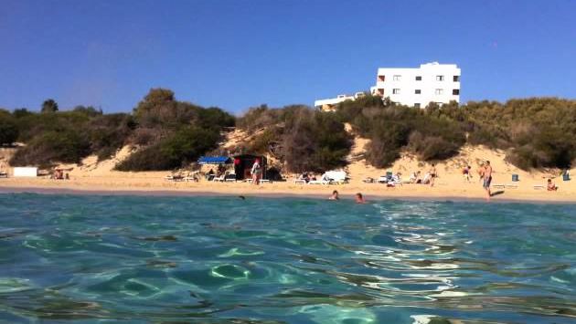 Ноябрь: Swimming in November in Cyprus