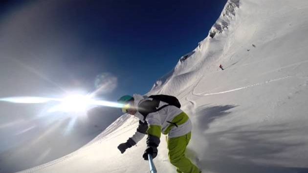 Февраль, Сочи: Красная поляна 2014 Go Pro Hero 3