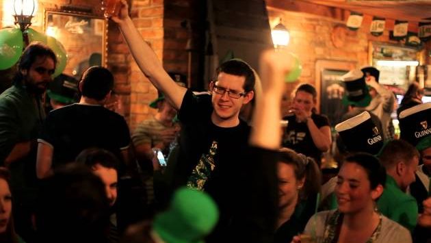 Март в Чехии: St PATRICK'S Day 2013 @ The BLACK STUFF Olomouc, Czech Republic