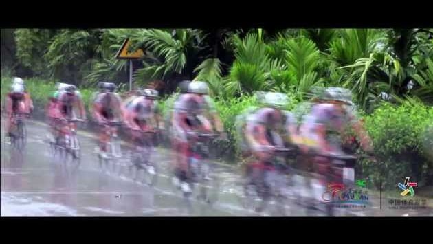 Октябрь: Велогонки Tour of Hainan 2012