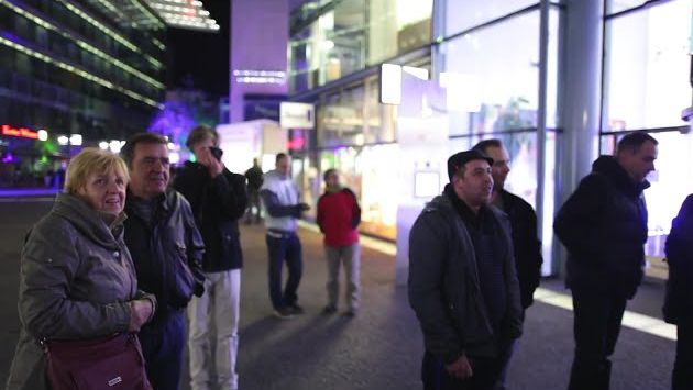 Октябрь, Берлин: festival of light in berlin