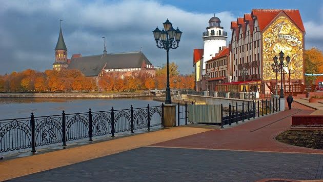 Калининград в феврале- начале марта, небольшая обзорная экскурсия
