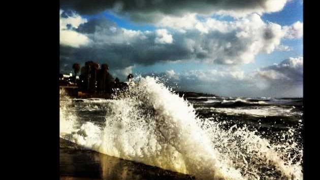 Кипр, Январь: Cyprus Crazy Weather - Limanaki , Paphos 7.1.2013
