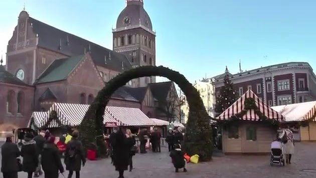 Декабрь в Риге: Рождественская ярмарка в Старой Риге