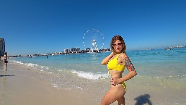 ДУБАЙ. ЛУЧШИЙ ПЛЯЖ JBR BEACH DUBAI MARINA. ДУБАЙ МАРИНА ПЛЯЖ. ОТДЫХ В ДУБАЕ.