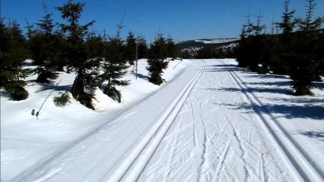 Чехия, Март: Warm Day XCountry Skiing Jizerske Hory, Czech Republic