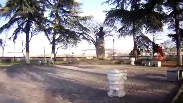 25 января на улице Пушкина в Севастополе